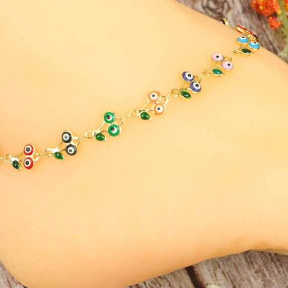 "Dainty Anklet for Women – Elegant Everyday Jewelry & Perfect Gift | MLCRC1286 - Picture 4 of 10
